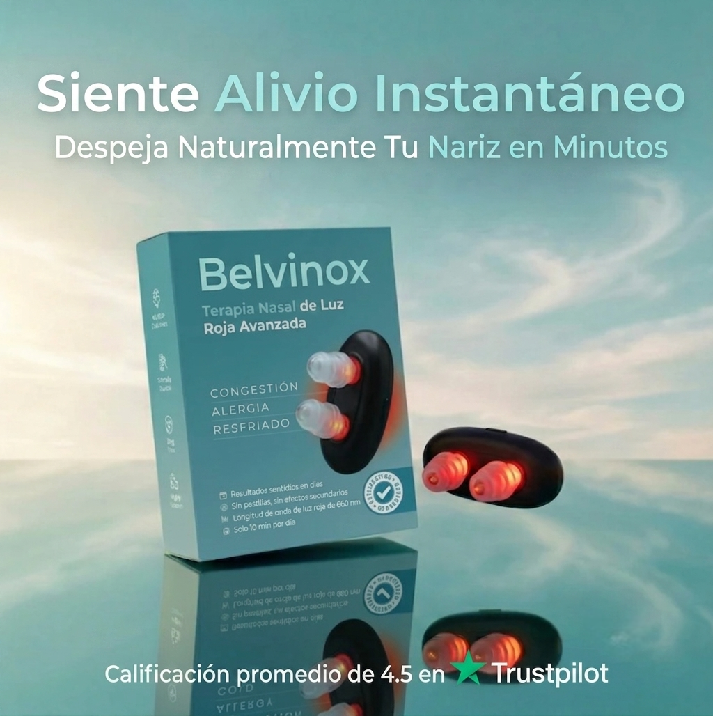 Belvinox Alivio Nasal Luz Roja