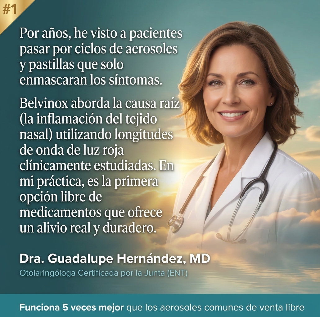 Belvinox Alivio Nasal Luz Roja